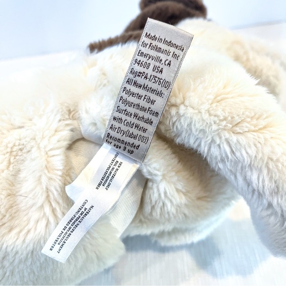 Folkmanis Jack Russel Terrier Vintage Hand Puppet Plush - Picture 3 of 13